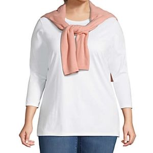 Womens Plus Size Cotton Tunic